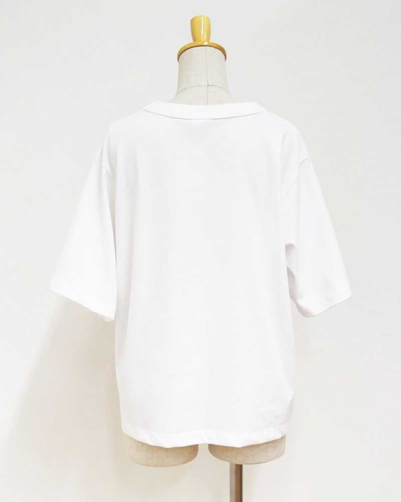 ［Champion］ショートスリーブ刺繍Tシャツ
