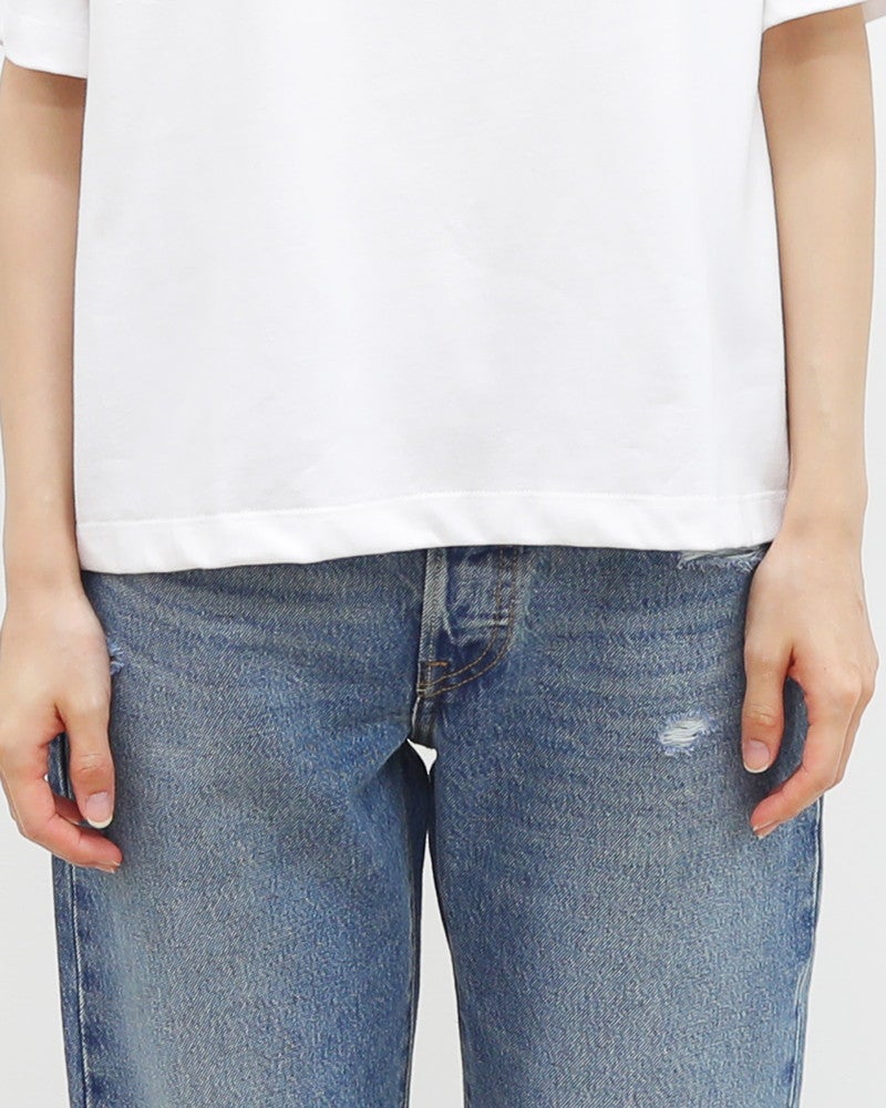 ［Champion］ショートスリーブ刺繍Tシャツ