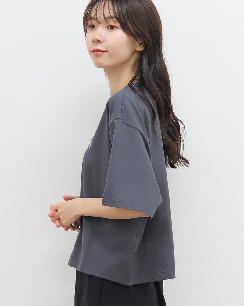 ［GYMPHLEX］コンパクトジャージー半袖Tシャツ