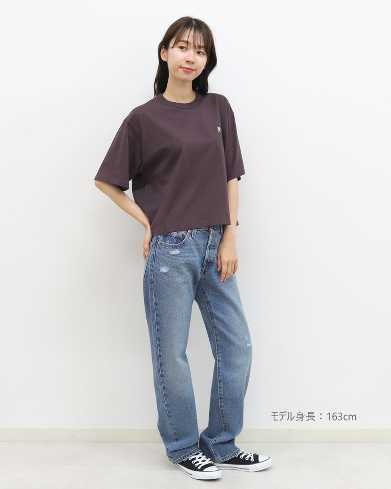 ［GYMPHLEX］コンパクトジャージー半袖Tシャツ