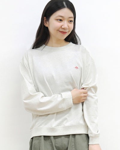 ［DANTON］スウェットライクロングTシャツ