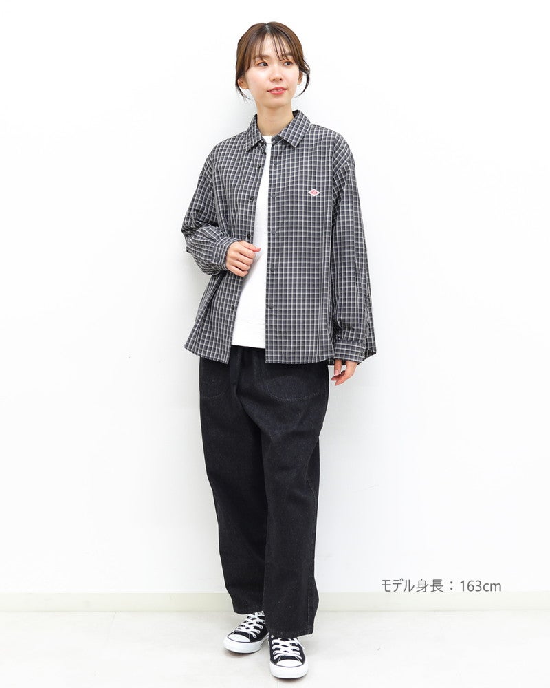［DANTON］ウォッシュドチェックシャツ