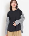 ［NATURAL LAUNDRY］先染めパネルシャツプルオーバー