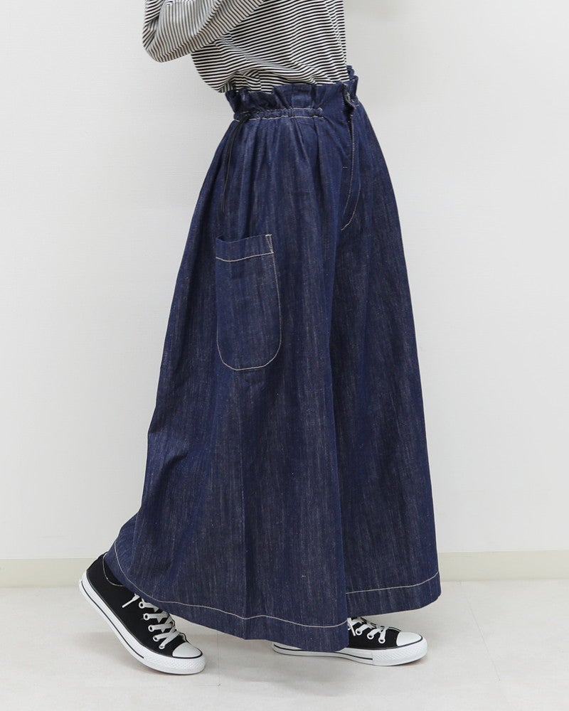 ［UNPLE］ドロストキュロットパンツ