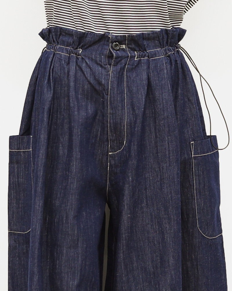 ［UNPLE］ドロストキュロットパンツ