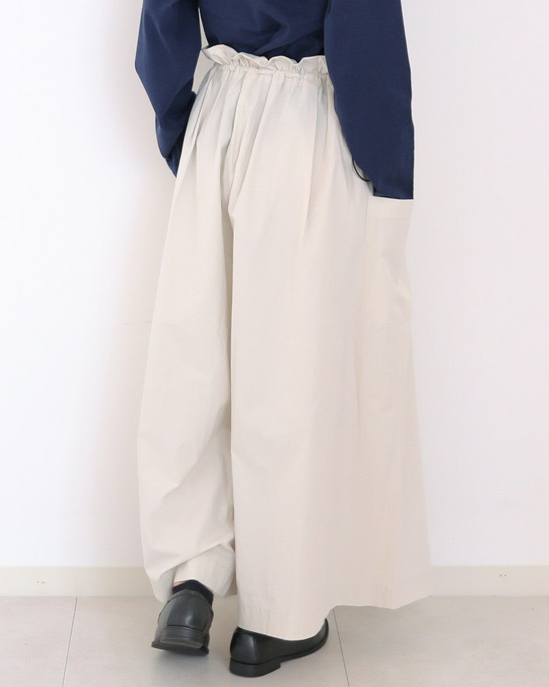 ［UNPLE］ドロストキュロットパンツ
