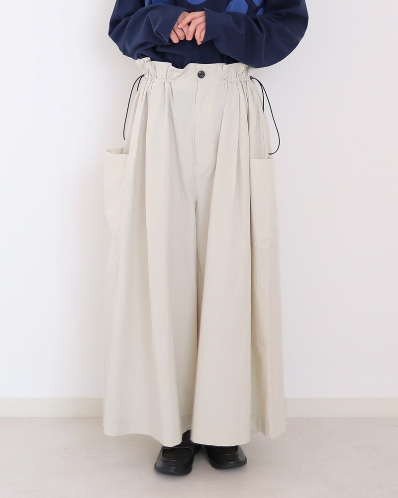 ［UNPLE］ドロストキュロットパンツ