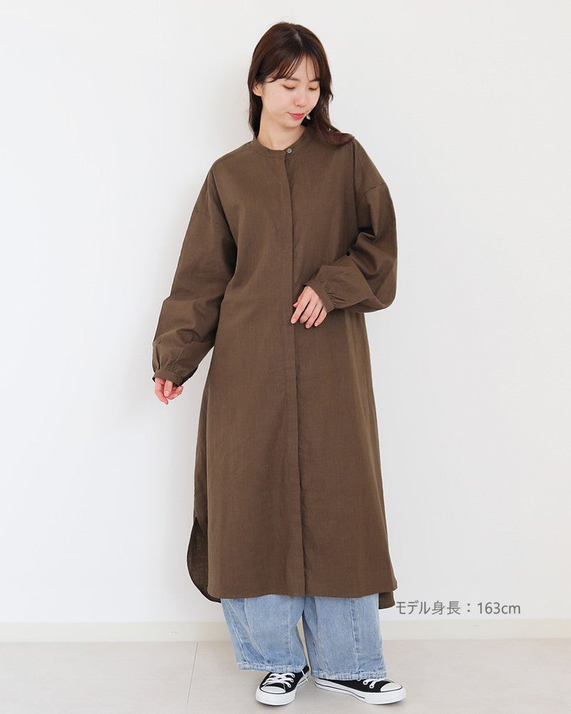 ［UNPLE］タッセルベルトツキコートワンピース