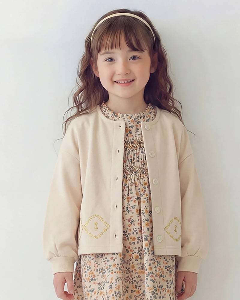 Little s.t. by s.t.closet］スモッキングワンピース キッズ／リトル
