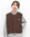 ［DANTON］フリースショートベスト