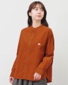 ［DANTON］コーデュロイバックギャザーシャツ