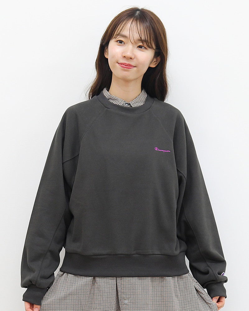 ［Champion］クルーネックスウェットプルオーバー