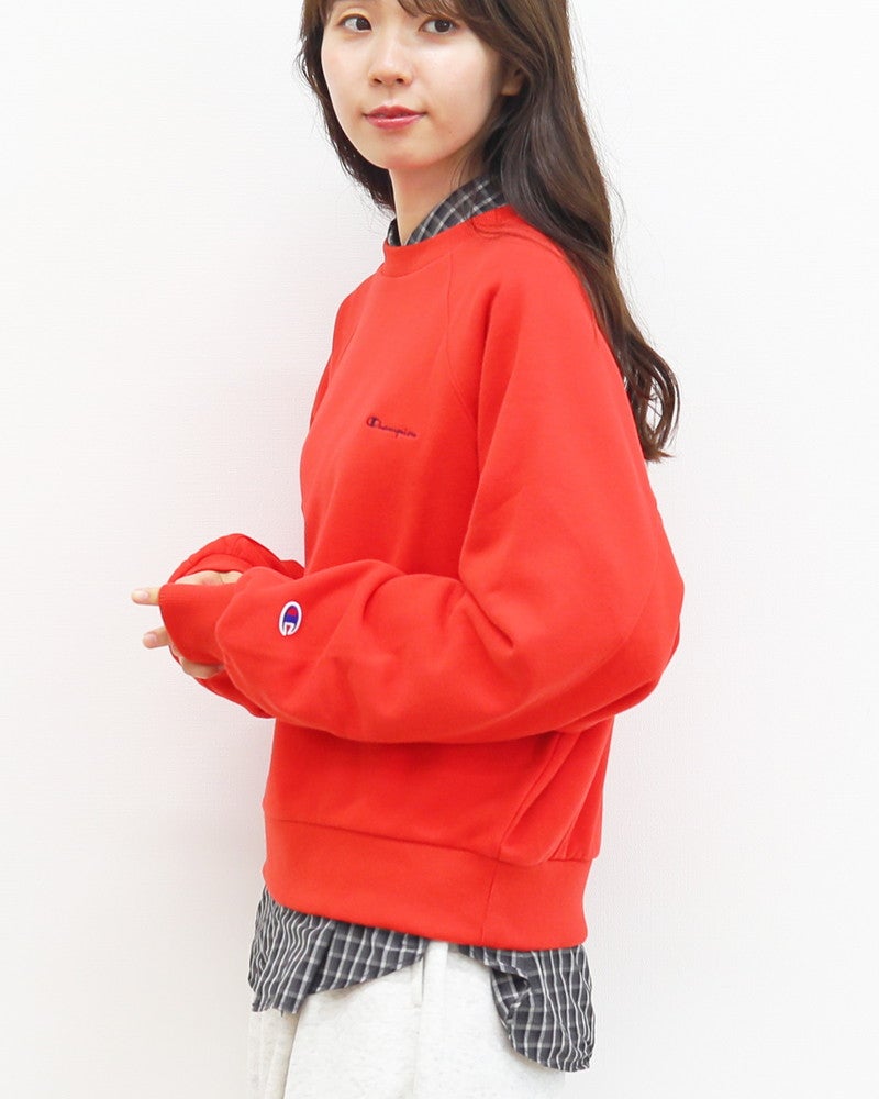 ［Champion］クルーネックスウェットプルオーバー
