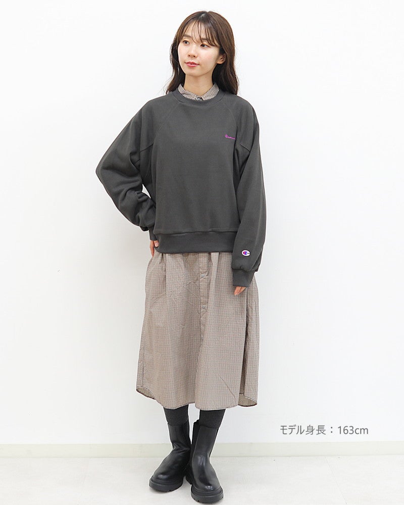 ［Champion］クルーネックスウェットプルオーバー