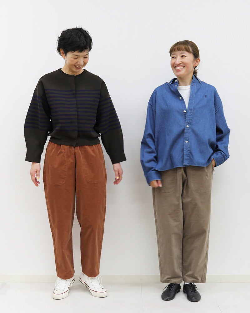 ［DANTON］ストレッチコーデュロイパンツ