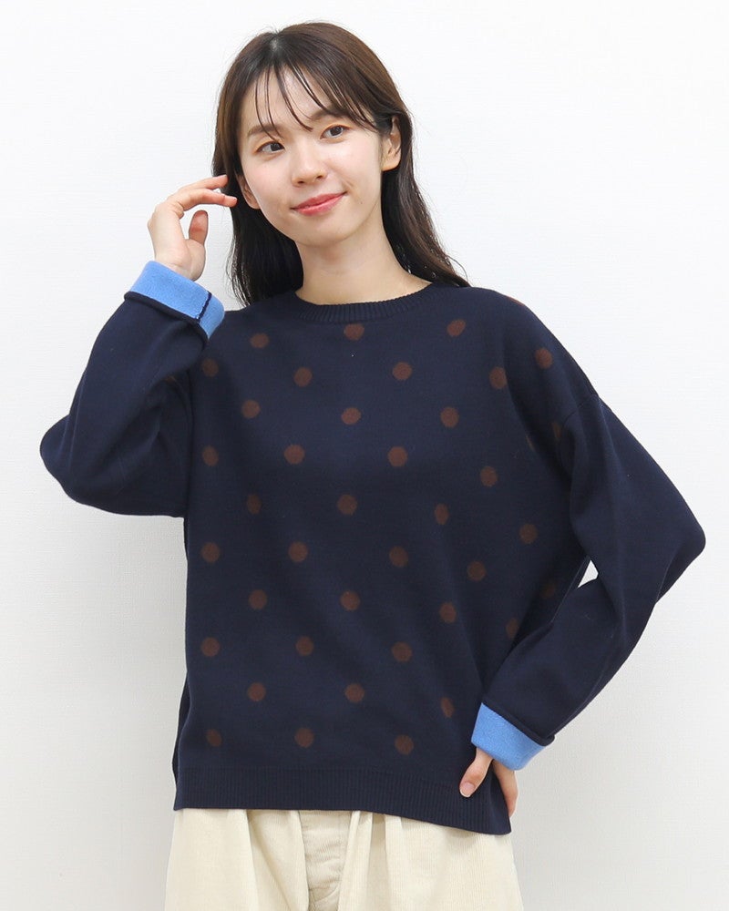 ［mao made］やわらかコットン2WAY MIZUTAMA プルオーバー