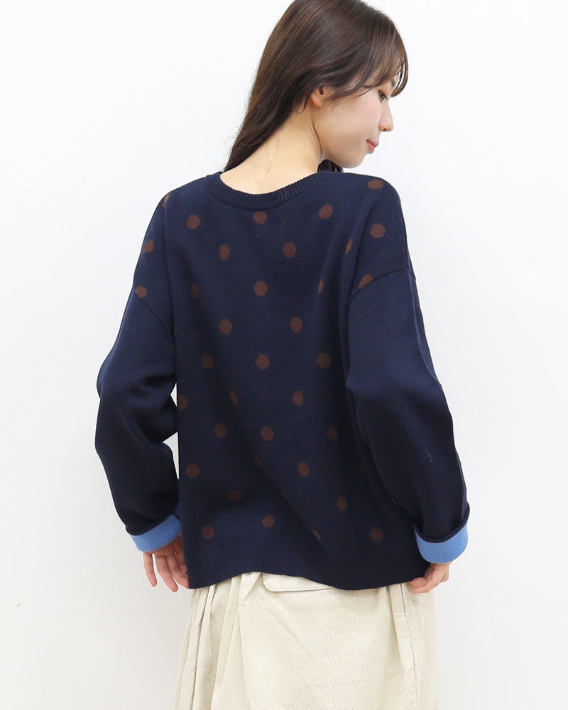 ［mao made］やわらかコットン2WAY MIZUTAMA プルオーバー