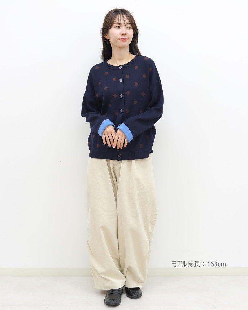 ［mao made］やわらかコットン2WAY MIZUTAMA プルオーバー
