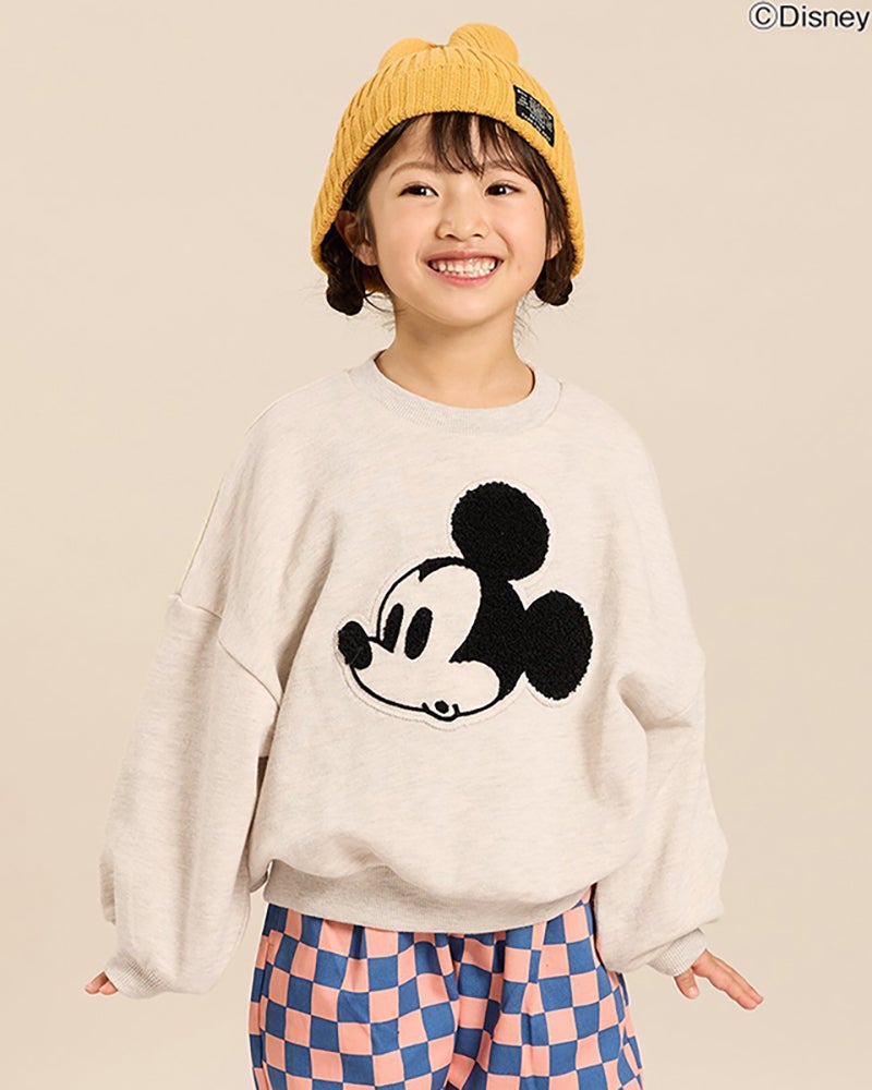 F.O.KIDS］ディズニーキャラクター ミッキーサガラアップリケ