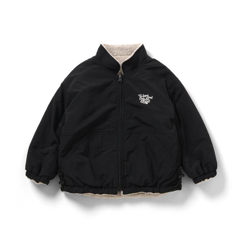 BREEZE］B NEWJACK 両面主役リバーシブルボアジャケット キッズ〈WEB