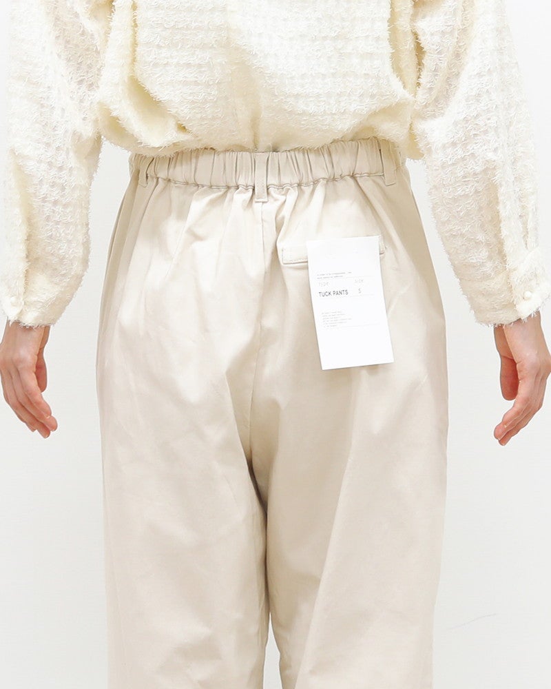 裏微起毛バリラクタックパンツ 〈S/M/Lサイズ展開〉