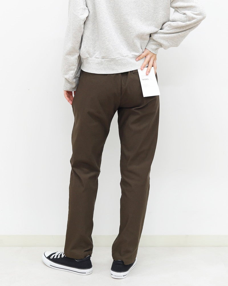 裏微起毛バリラクテーパードパンツ〈S/M/Lサイズ展開〉