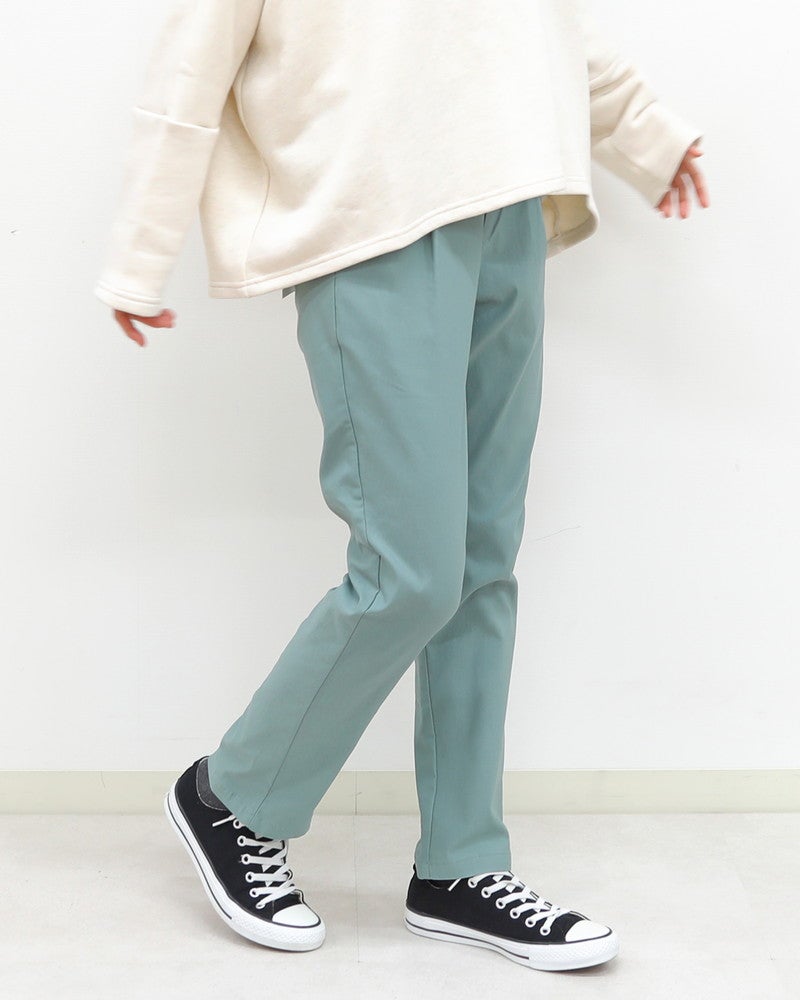 裏微起毛バリラクテーパードパンツ〈S/M/Lサイズ展開〉