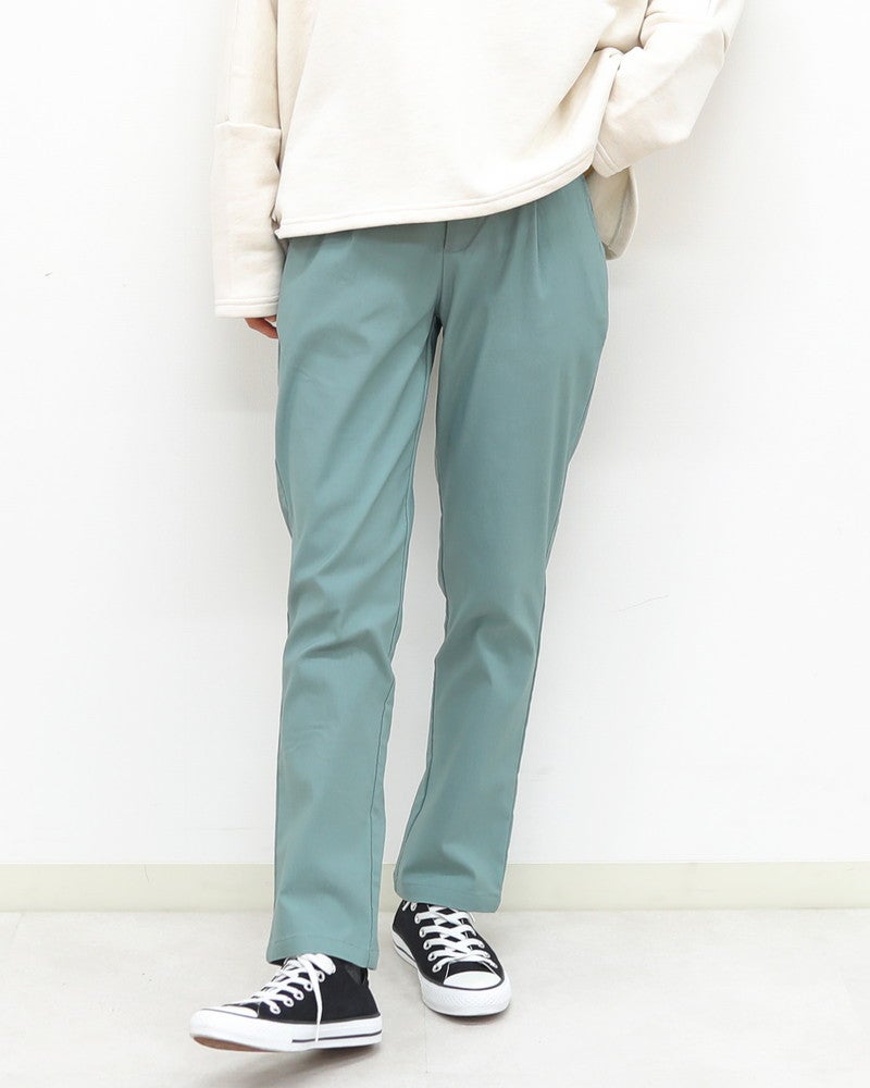 裏微起毛バリラクテーパードパンツ〈S/M/Lサイズ展開〉