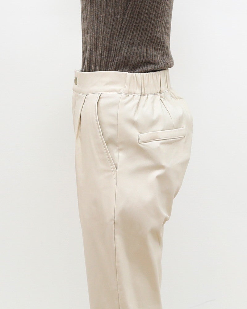 裏微起毛バリラクテーパードパンツ〈S/M/Lサイズ展開〉
