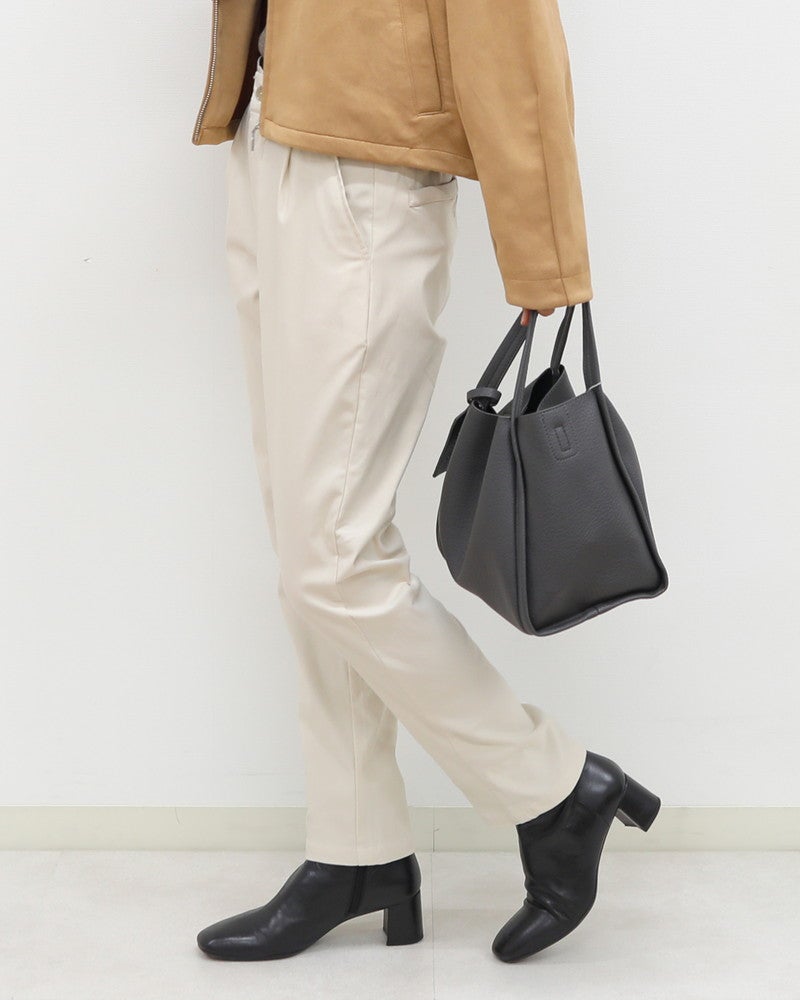 裏微起毛バリラクテーパードパンツ〈S/M/Lサイズ展開〉