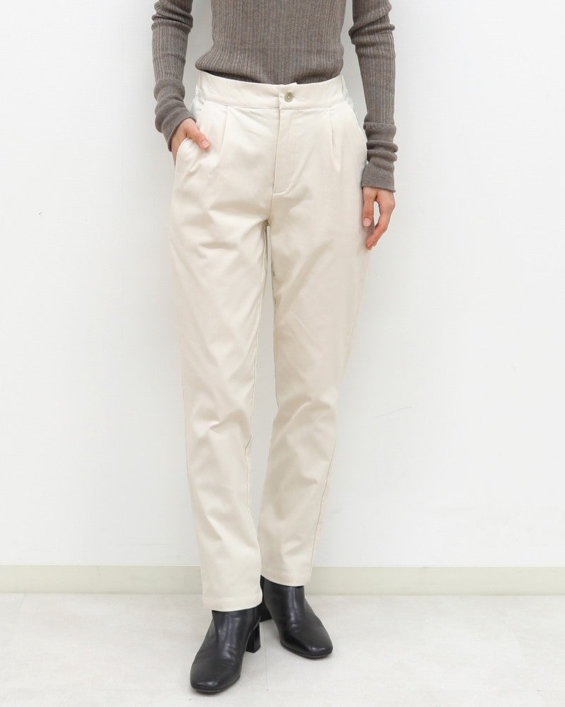 裏微起毛バリラクテーパードパンツ〈S/M/Lサイズ展開〉