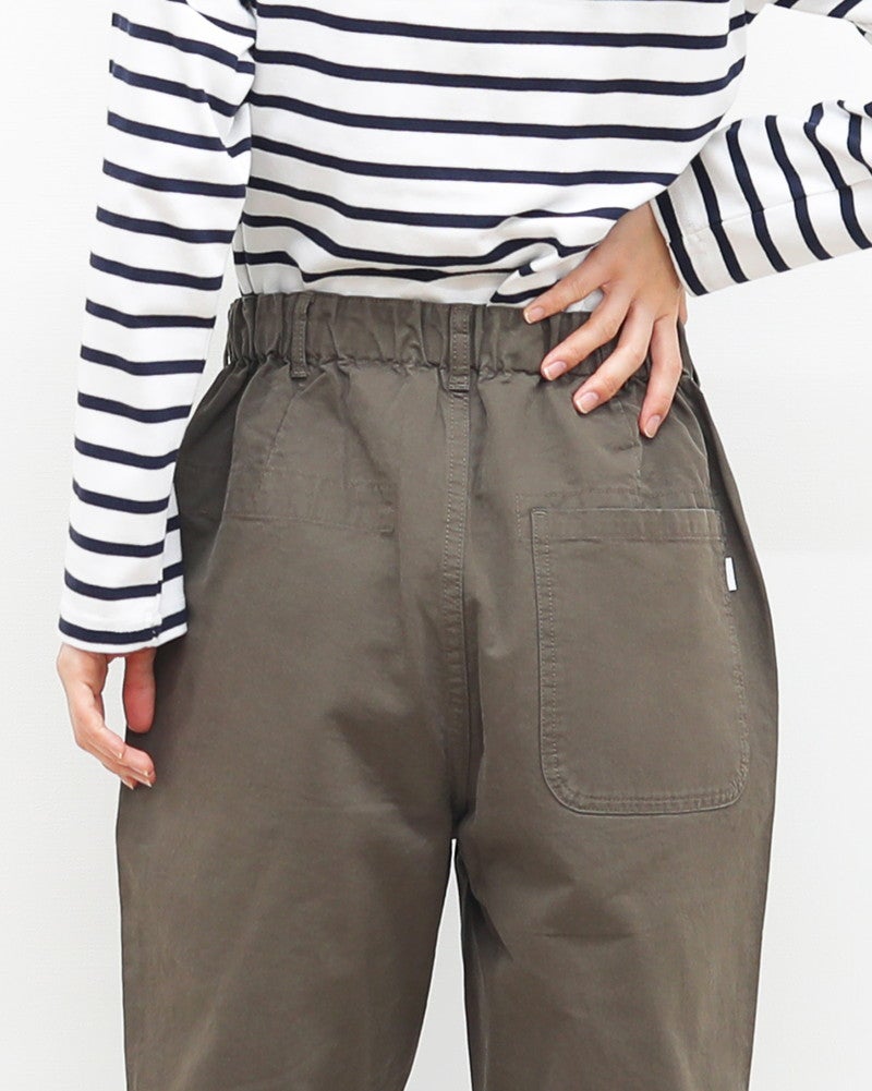 ［FURALI］ツイルイージーワークテーパードパンツ