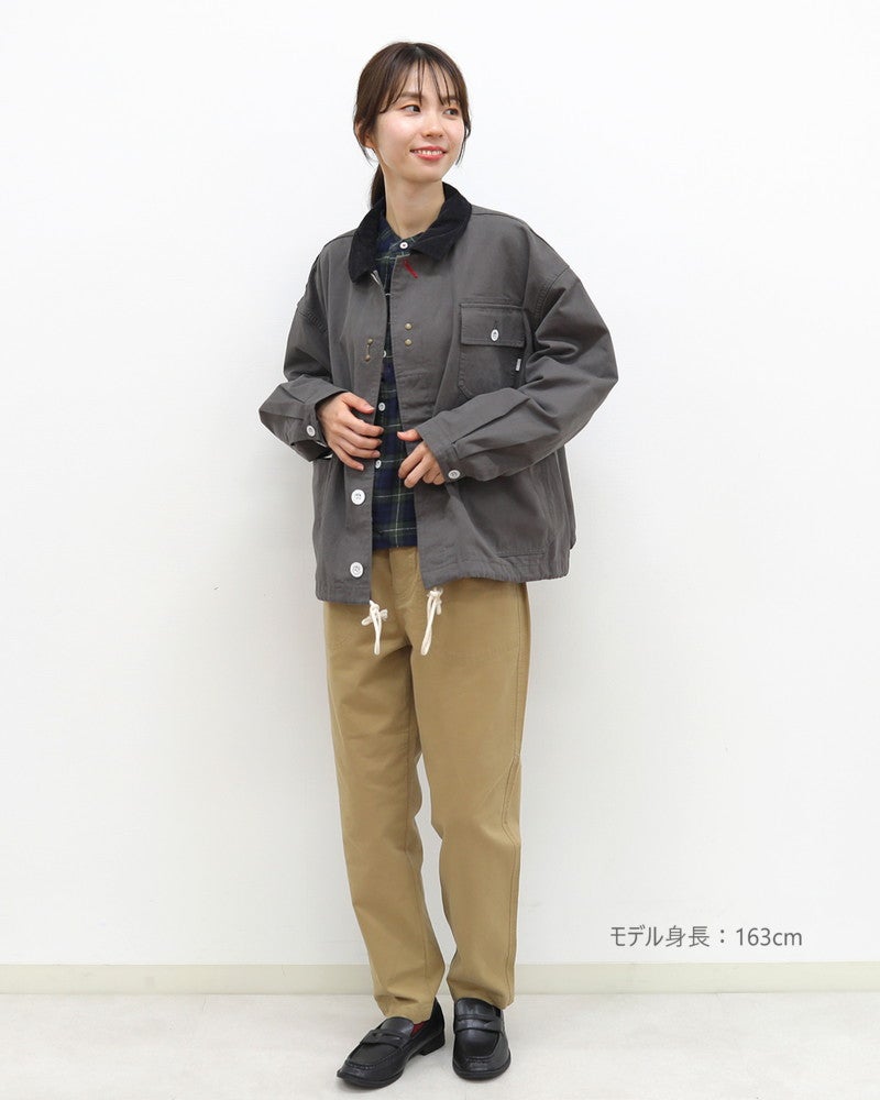 ［FURALI］ツイルイージーワークテーパードパンツ