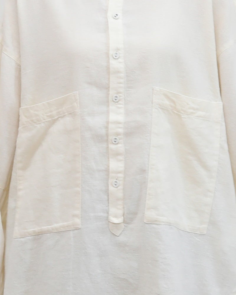 ［UNPLE］オーバーロングシャツ