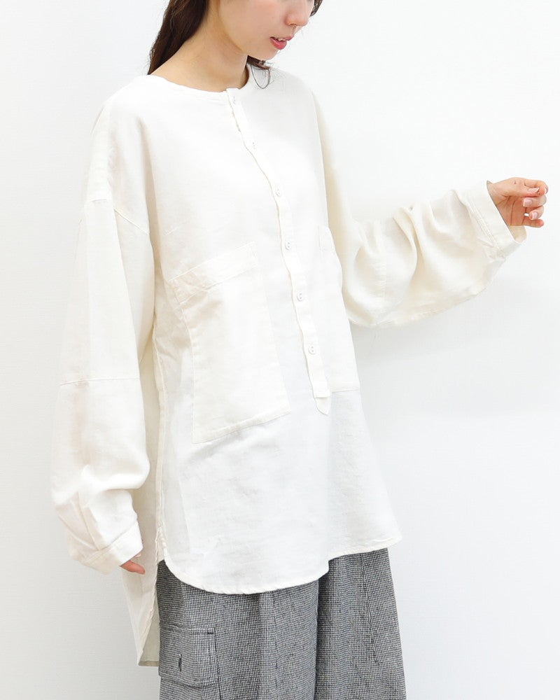 ［UNPLE］オーバーロングシャツ
