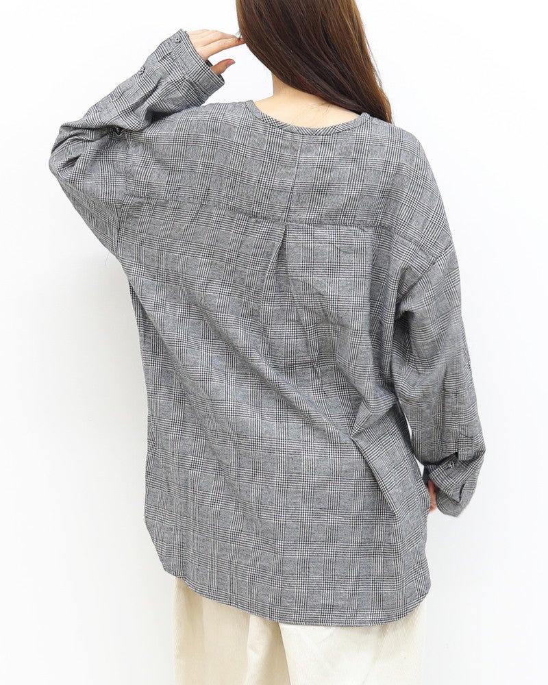 ［UNPLE］オーバーロングシャツ