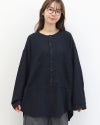 ［UNPLE］オーバーロングシャツ