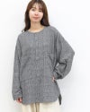 ［UNPLE］オーバーロングシャツ
