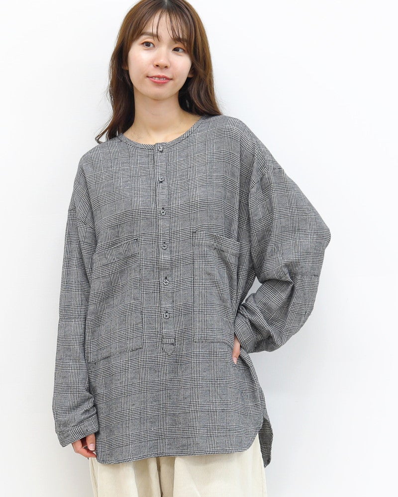［UNPLE］オーバーロングシャツ