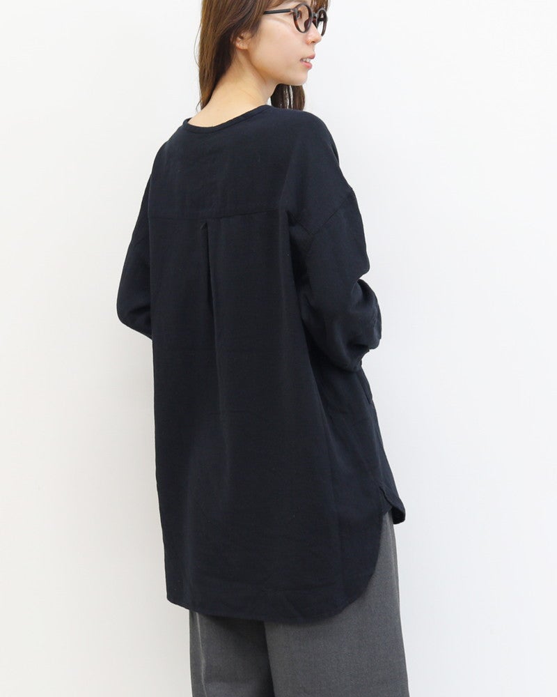［UNPLE］オーバーロングシャツ