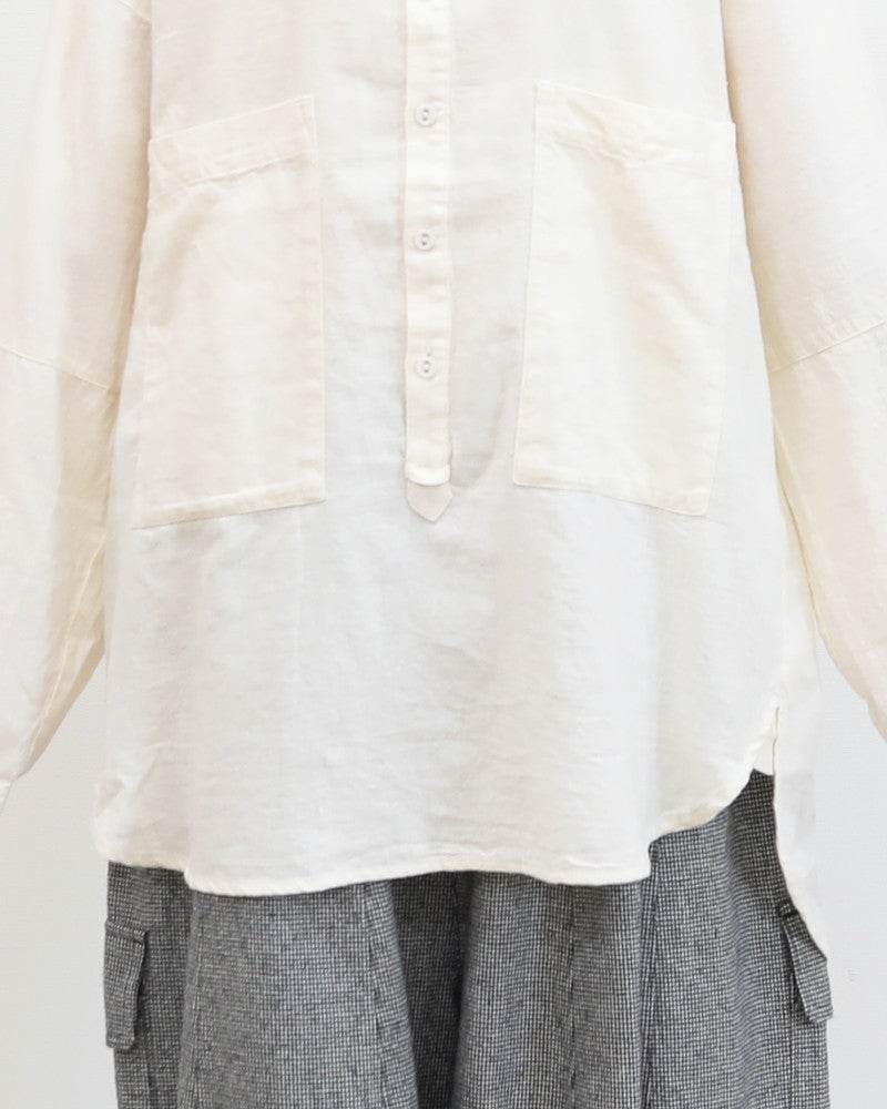 ［UNPLE］オーバーロングシャツ