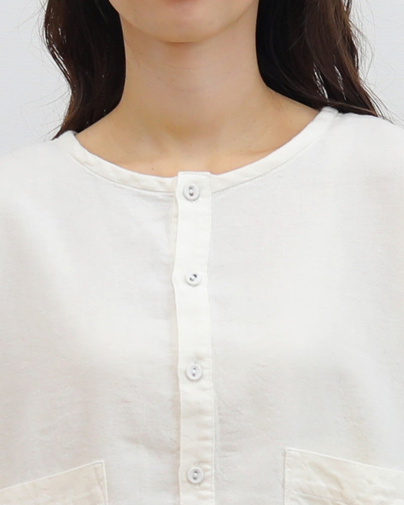 ［UNPLE］オーバーロングシャツ