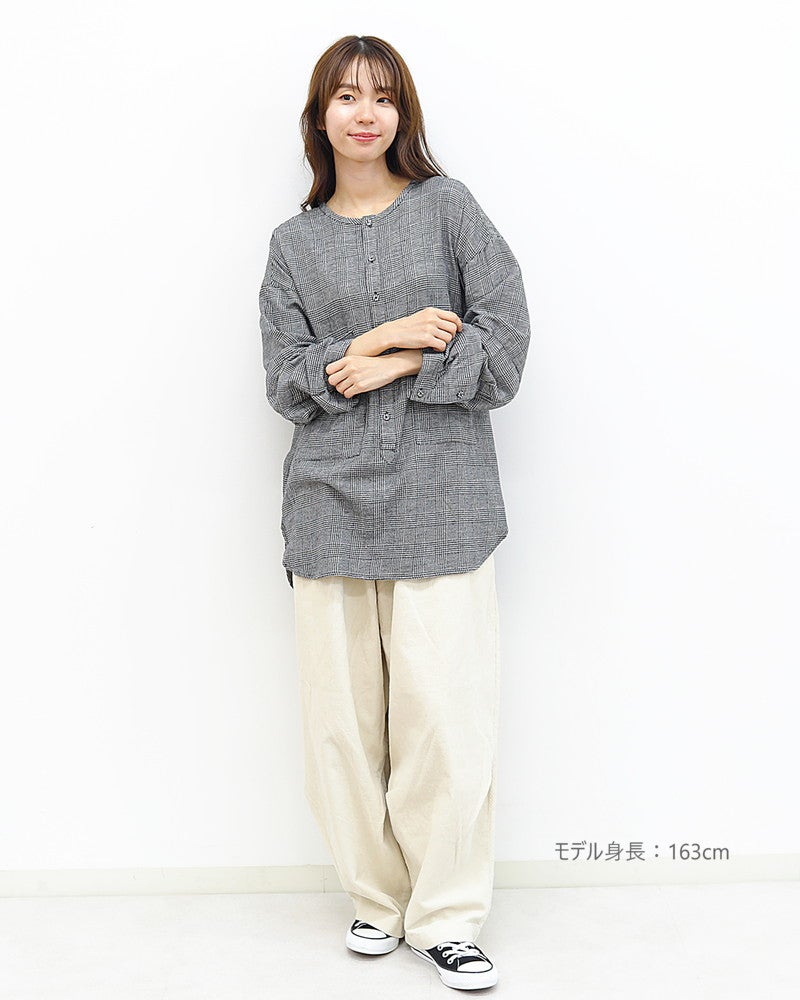 ［UNPLE］オーバーロングシャツ
